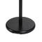 Honey Can Do Black & Natural Wood Modern Freestanding Coat Tree Stand